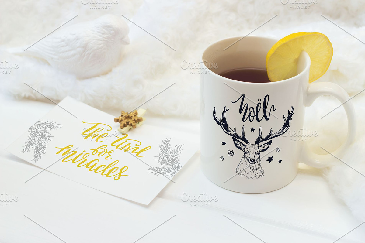 Christmas gift. Lettering & drawings, an Illustration by OlgaAlekseenko (Photo 8 of 11)