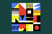 Abstract Geometric Patterns Bundle, a Pattern Graphic by Neo Geo (Thumbnail 8 of 9)
