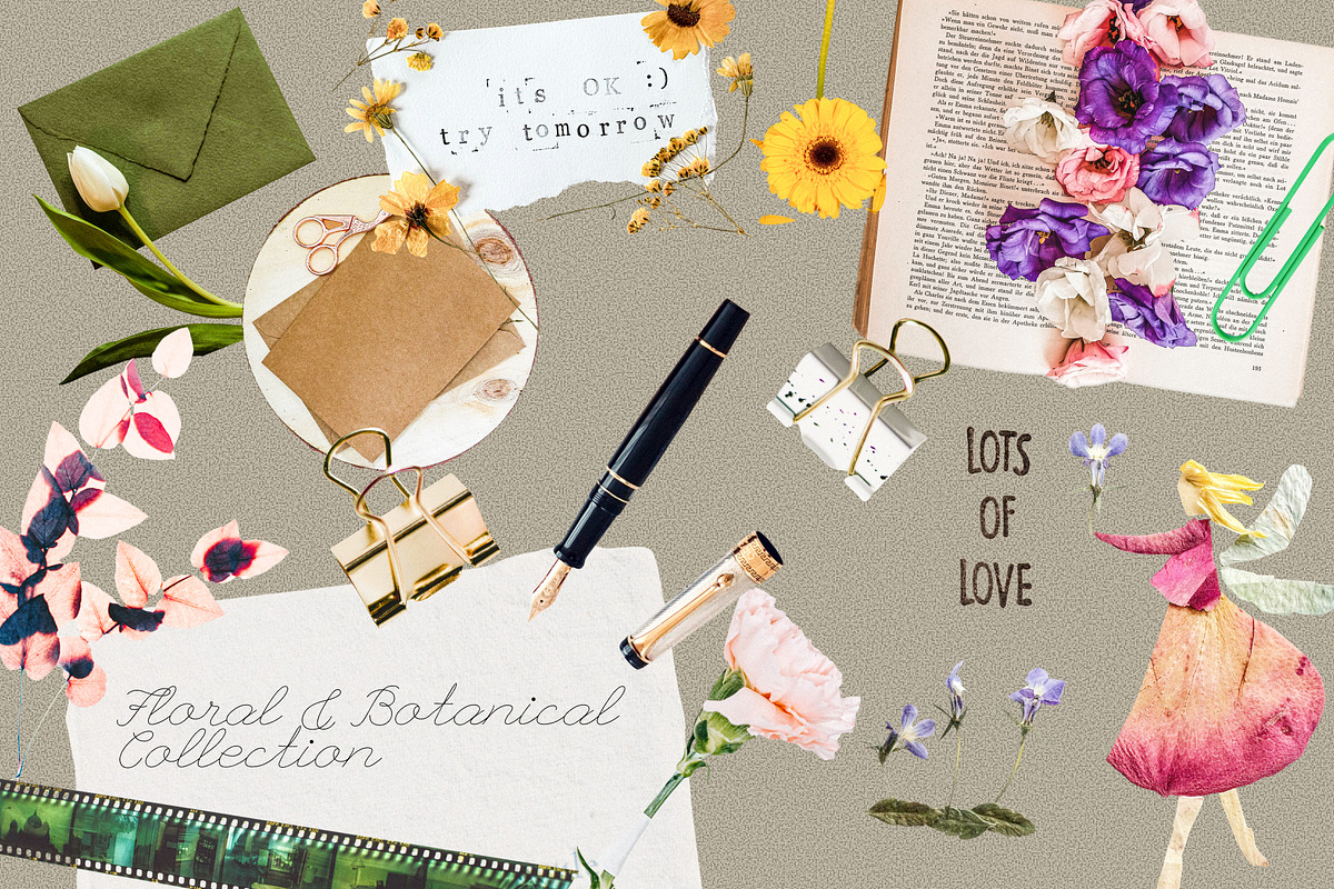 Romantic Memory Book Kit, an Object Graphic by Anzhelika (Photo 10 of 11)