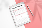 Digital Event Planner Canva Template, a Presentation Template by Designmela01 (Thumbnail 6 of 10)