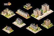 Vector isometric world map elements, an Object Illustration by tele52 (Thumbnail 27 of 39)