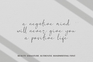 Beauty Signature Script