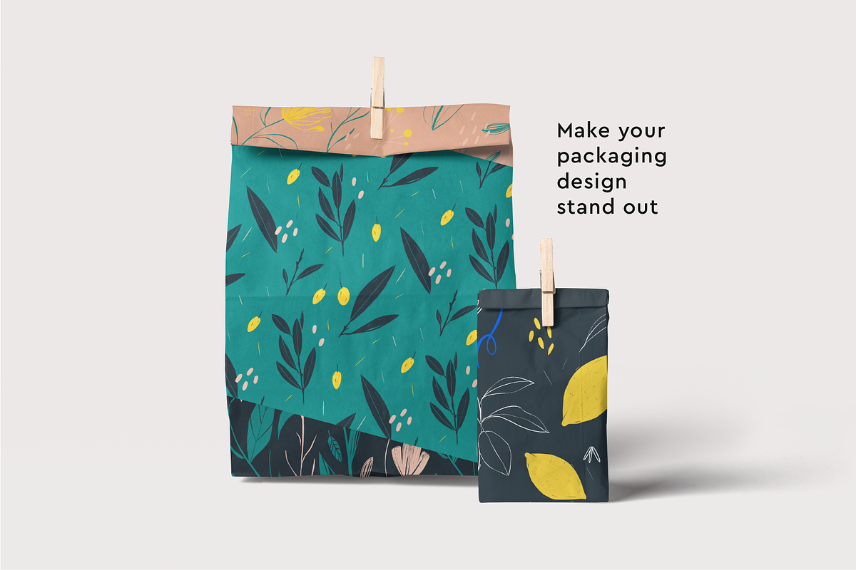 Floral Seamless Patterns, a Pattern Graphic by Marinastu (Photo 2 of 10)