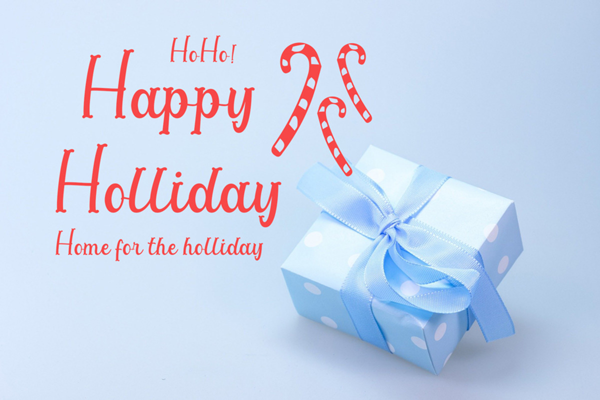 Chris Pine - A Christmas Typeface, a Script Font by Fontcastle (Photo 2 of 9)