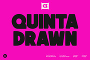 CS Quinta Drawn, a Sans Serif Font by Craft Supply Co. (Thumbnail 1 of 8)