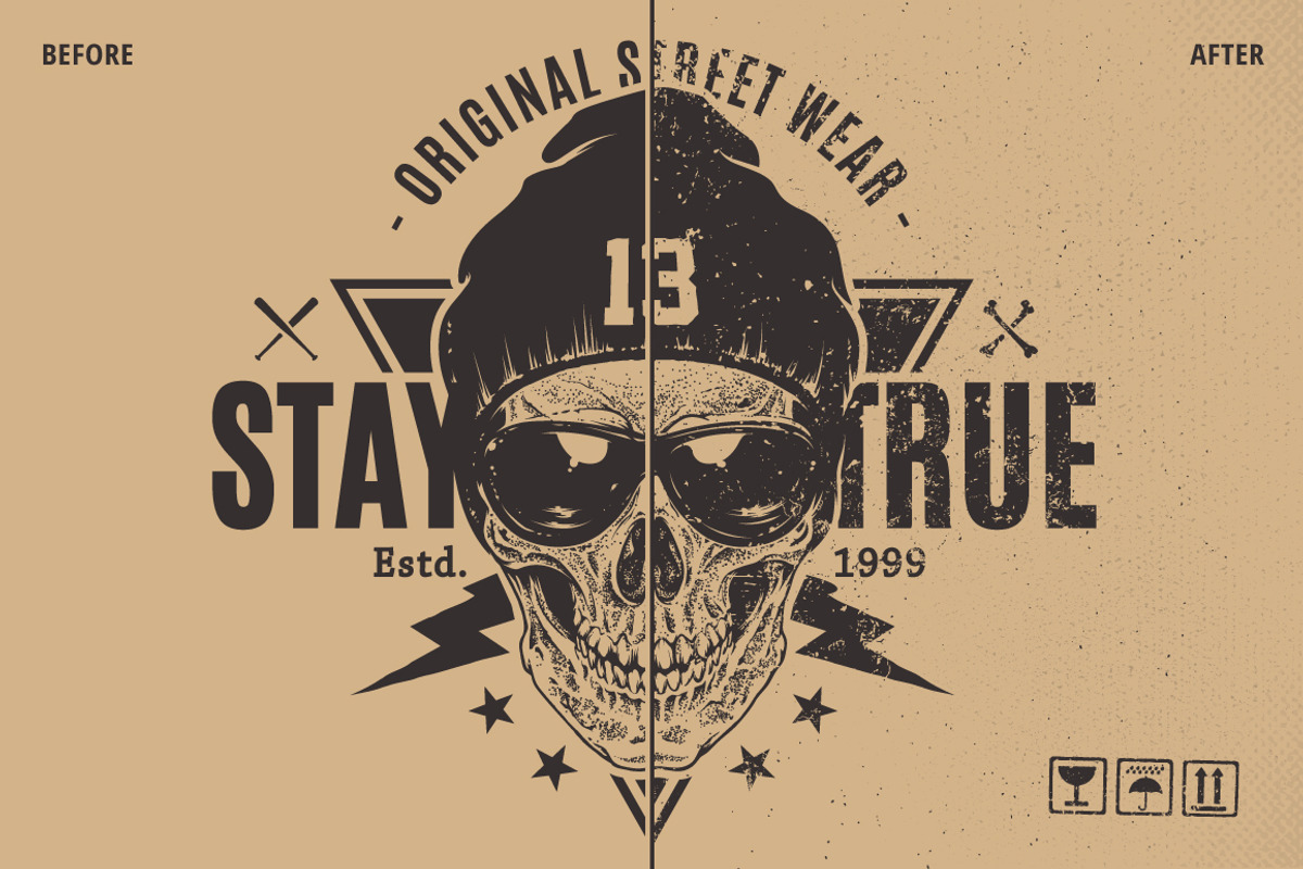Grunge Textures Vector Pack, a Texture Graphic by Vecster (Photo 7 of 7)