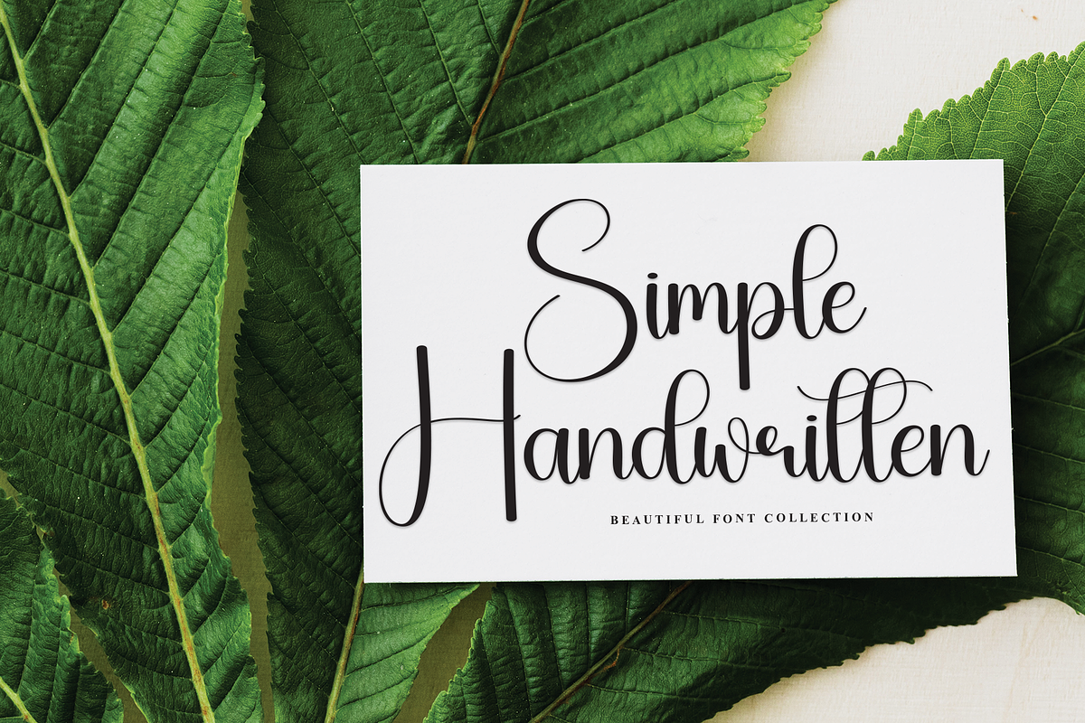 Photography | Script Font, a Handwritten Font by Scratchones (Photo 5 of 9)