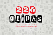 Cut News Stencil Black regular font, a Blackletter Font by Zimages (Thumbnail 2 of 7)