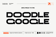 GC EPIC PRO - Future Extended Sans, a Sans Serif Font by Glyphonic (Thumbnail 3 of 15)