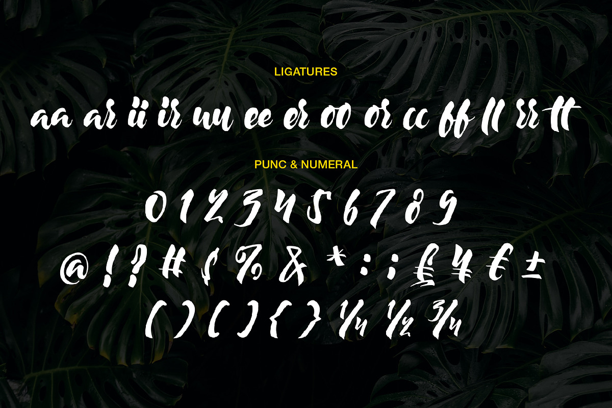 Moonway - A Hand Brush Typeface, a Script Font by SemutHitam Creative (Photo 6 of 10)