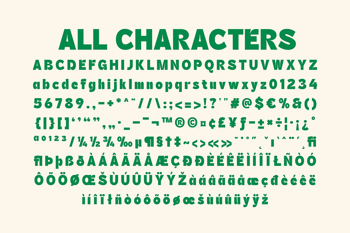 CS Garbo – Inktrap Font, a Sans Serif Font by Craft Supply Co. (Photo 8 of 8)