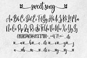 sweet song, a Script Font by NJ Studio (Thumbnail 9 of 10)