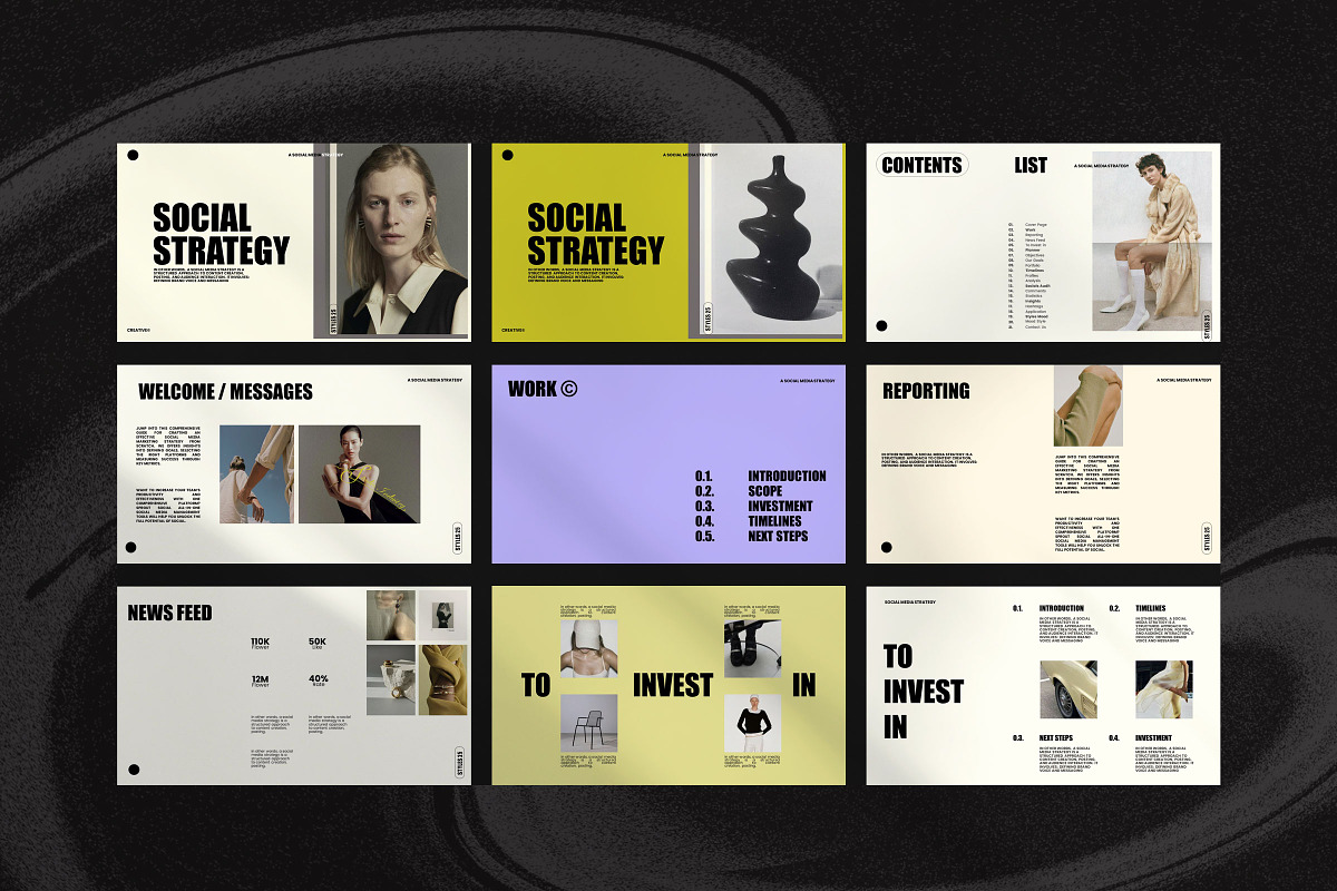 Brand Strategy Presentation Template preview 8