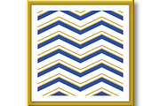 Geometric Seamless Vector Blue and, a Pattern Graphic by FineArtStudio (Thumbnail 2 of 3)