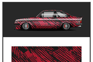 Bold Car Wrap Design