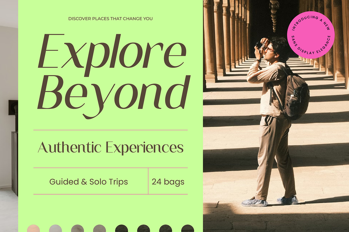 Ragaen Modern Display Sans Serif, a Sans Serif Font by Jaruka (Photo 5 of 10)