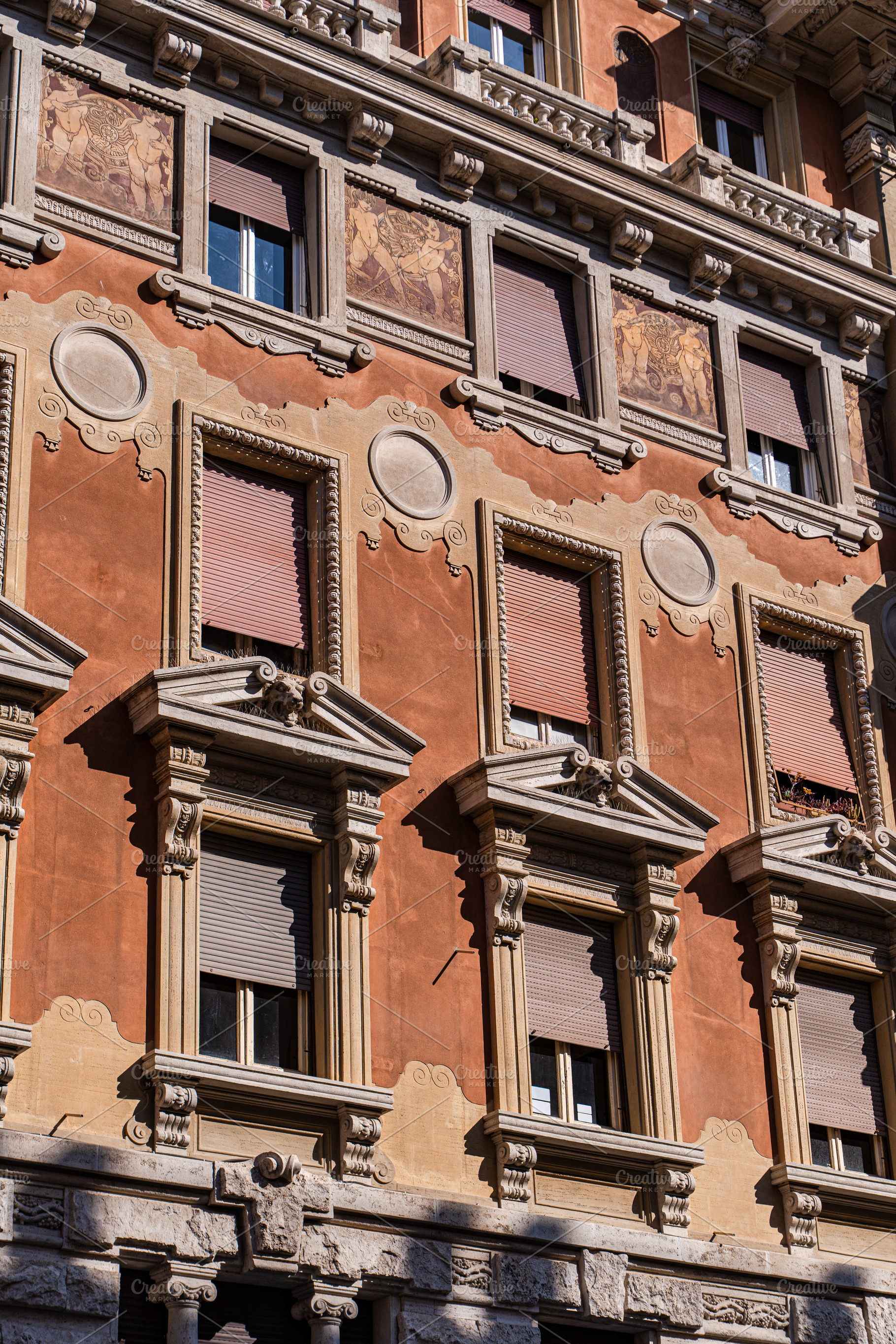 Famous neighbourhood of Gino Coppede in Italian capital city, R, an Architecture Photo by Anna Bogush