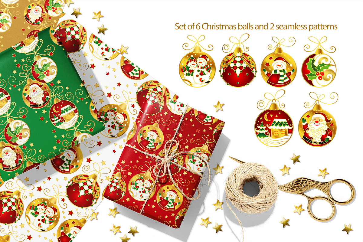 Christmas Vector Collection, a Pattern Graphic by Marina.Markizova (Photo 3 of 6)