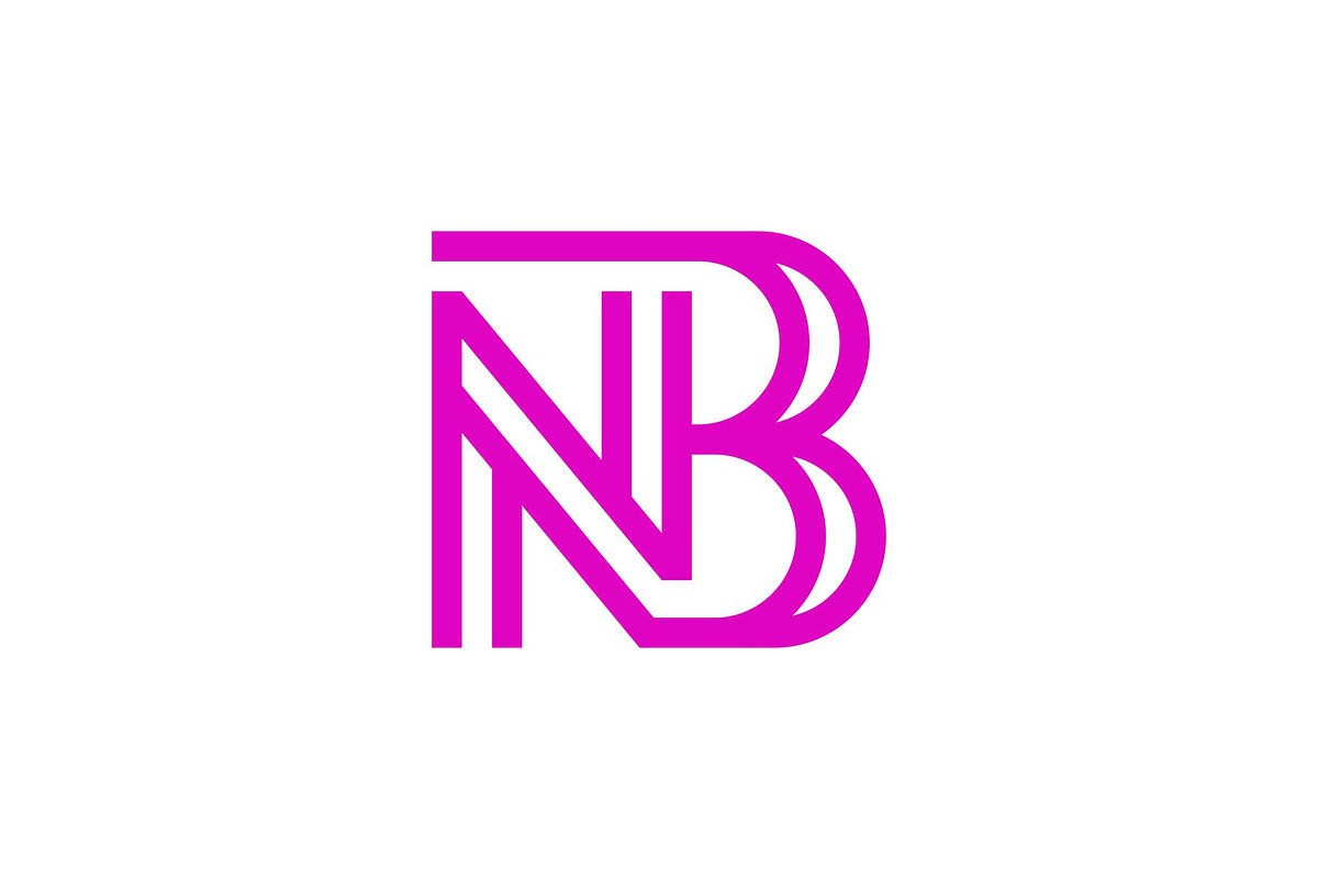 Letter BN NB Logo, a Branding & Logo Template by Buqancreative (Photo 4 of 4)