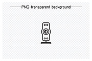 Set of Loudspeaker Icons Vector, an Outline Icon by Designfour (Thumbnail 4 of 7)