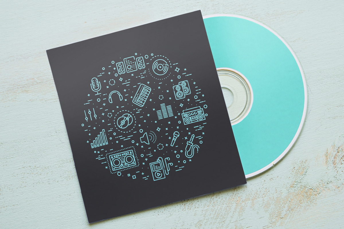 Technologies concepts, icons set, an Outline Icon by Tettygreen (Photo 7 of 10)