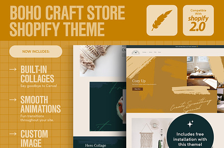 Boho Craft | Shopify Boho Theme