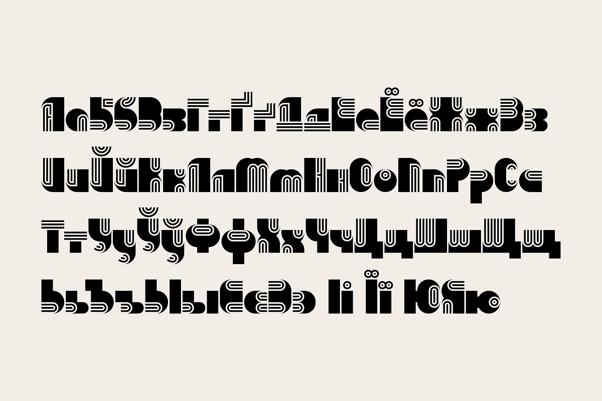 KD Pempo - A Retro Font, a Font by Kassymkulov Design (Photo 3 of 5)