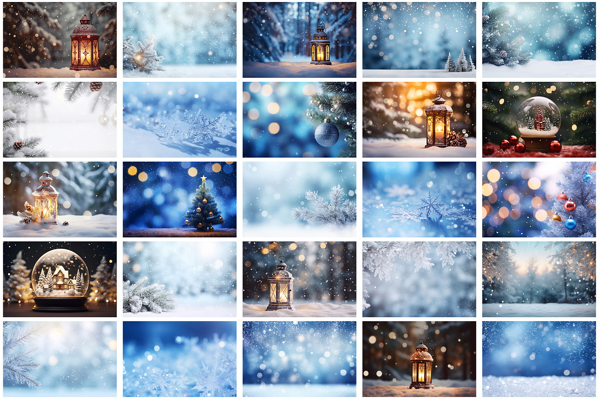Winter Background, a Background Graphic by Forhadx5 (Photo 4 of 8)