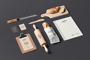Bakery Branding Mock-up, an Advertising Mockup by Yogurt86 (Thumbnail 6 of 11)