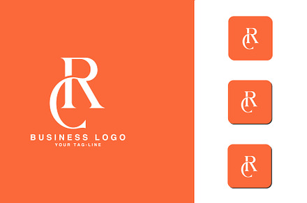 CR, RC, Abstract Logo Design, a Branding & Logo Template by art_creater