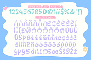 Cyutes - A Playful Bubble Font, a Script Font by Graphue (Thumbnail 2 of 9)
