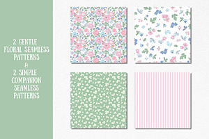 Retro Floral Seamless Pattern