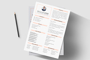 Resume Template and Cover Letter, a Resume Template by designvillage (Thumbnail 5 of 13)