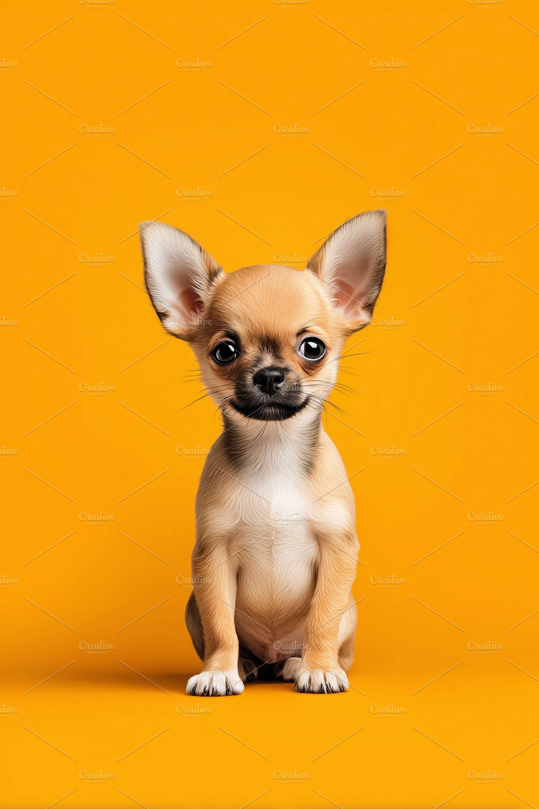 Cute Chihuahua puppy with light tan, an Animal Photo by MistyDay