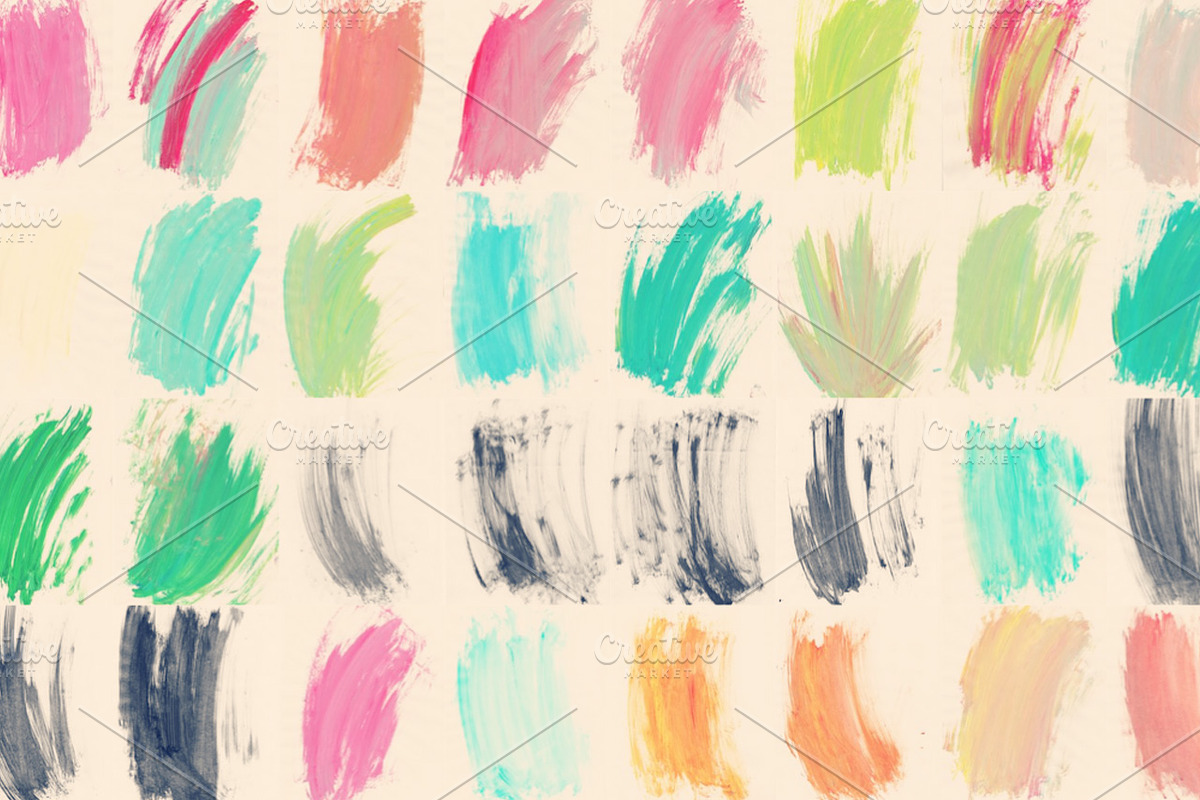 64 Watercolor Textures preview 4