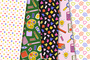 Back to School Clipart and Patterns, an Education Illustration by Drafts n Doodles (Thumbnail 8 of 14)