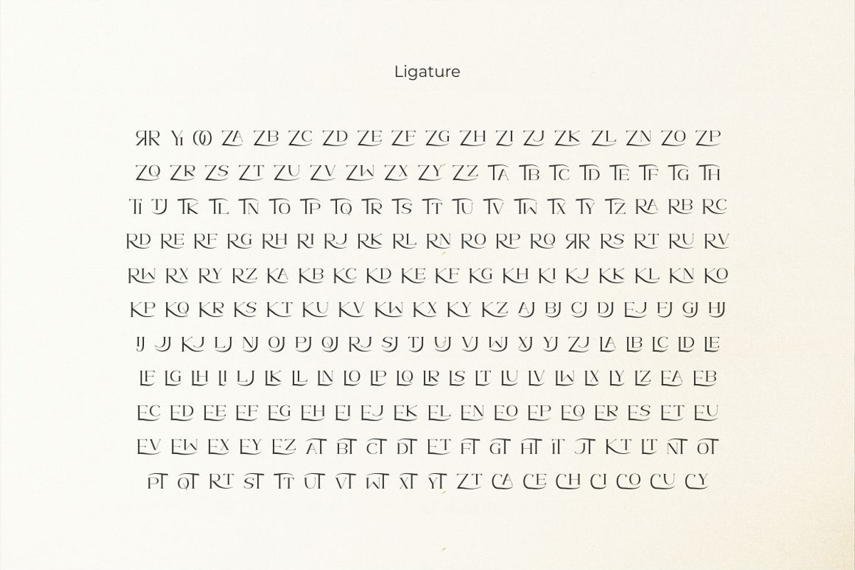 Cravas Classy Stylish Typeface Font, a Serif Font by suhadidesign (Photo 11 of 13)