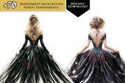 Princess Clipart Black Dress quince, a Person Illustration by VM PARTYS  BY TAIRUMA (Thumbnail 3 of 10)