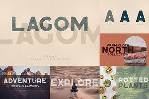 SALE! Rough & Color Font Collection