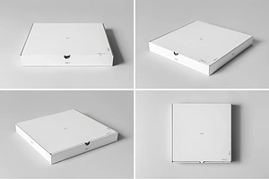 30 Pizza Box Mock-up