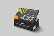 Editable Shoes Box Mockup, an Advertising Mockup by bimockup (Thumbnail 5 of 6)