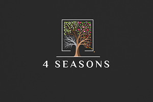 Four Seasons Logo Template