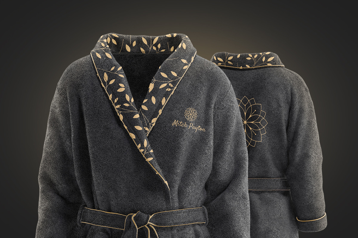 Hotel Bathrobe Mockup, an Apparel Mockup by rebrandy (Photo 10 of 11)