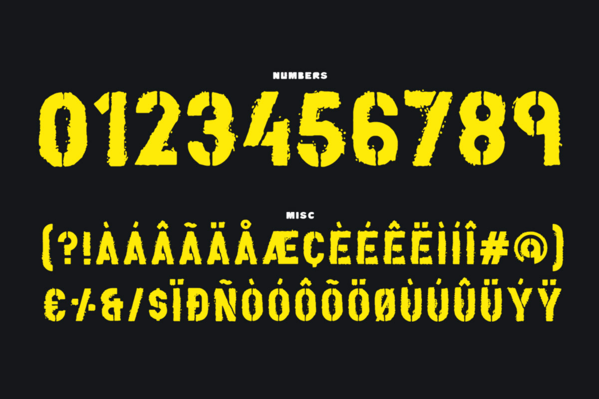 Grunt Typeface, a Font by Tugcu Design Co. (Photo 6 of 6)