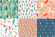 Christmas tree New patterns!, a Pattern Graphic by Katya_lu (Thumbnail 3 of 8)