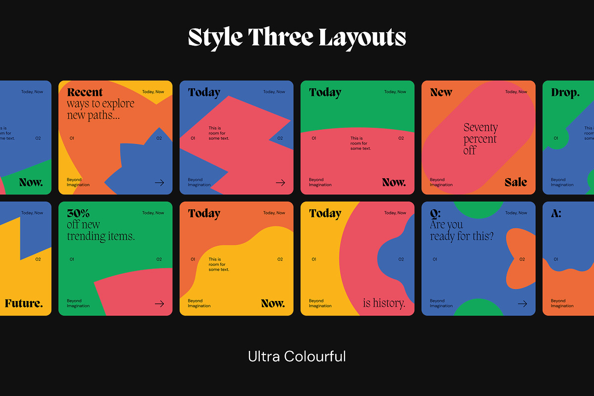 Party Social Kit | 50% Off, a Social Media Template by Cueco (Photo 4 of 8)