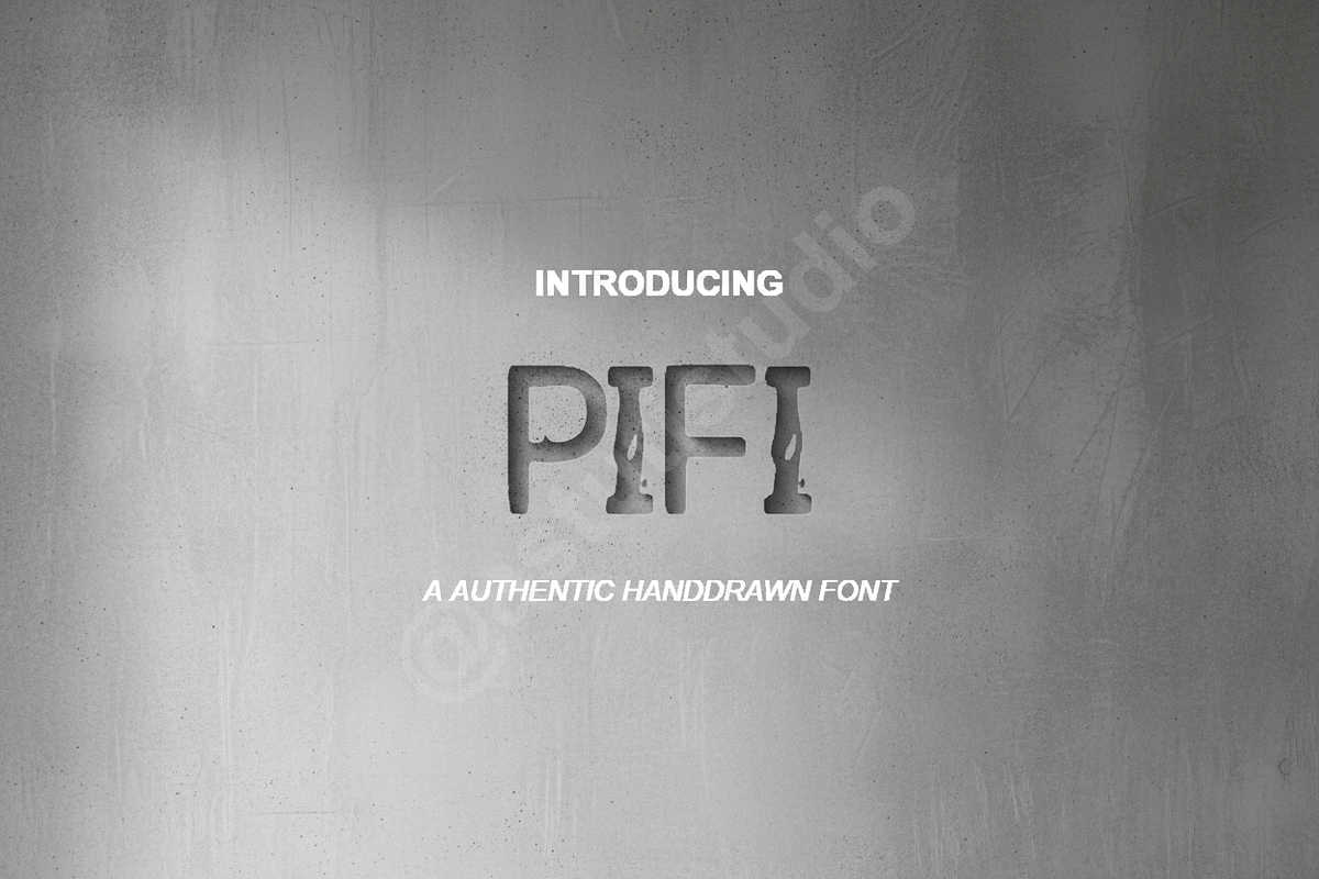 Pifi - Sophisticated Serif Typeface, a Font by Astuti Studio (Photo 1 of 16)