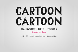 WK Cartoon - Playful Comic Font Duo