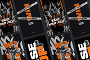 Boxing Instagram Templates, a Social Media Template by Azruca (Thumbnail 8 of 11)