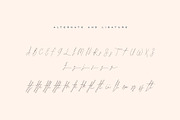 ARK Seychelle - Exotic Monoline Font, a Script Font by Arkara (Thumbnail 8 of 8)